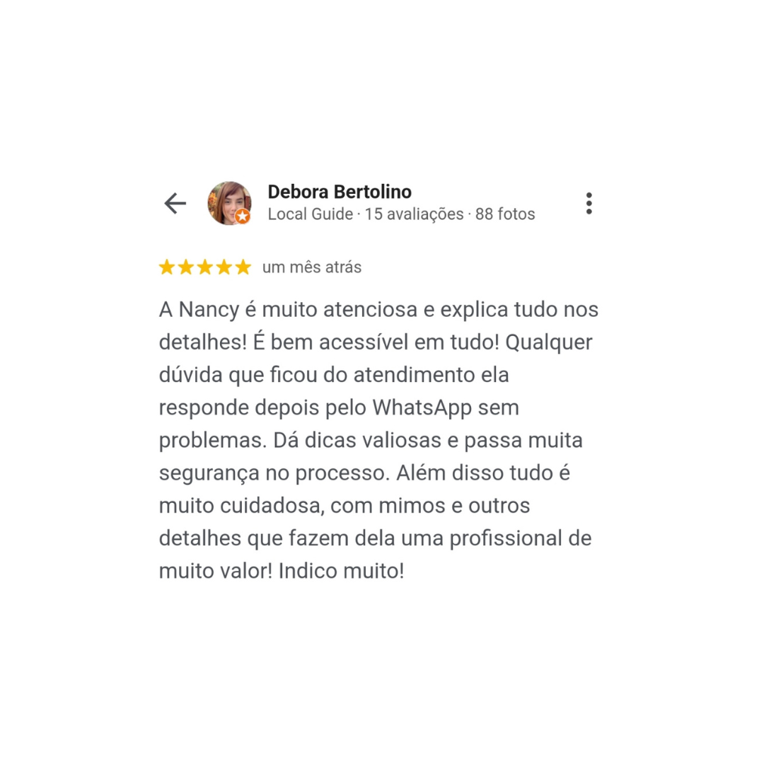 Depoimento 06, imagem original publicada na página da nutricionista Nancy Drumond
