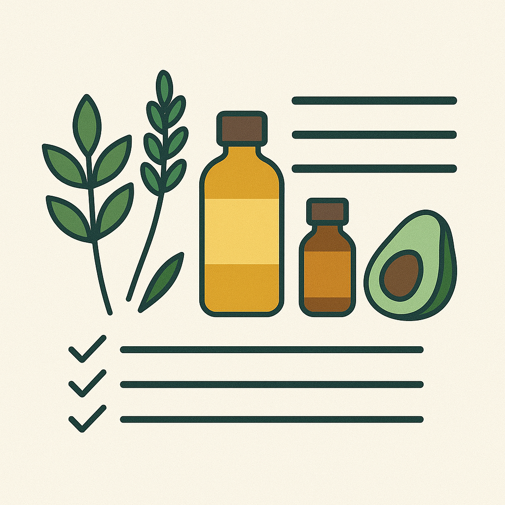 Lista de ingredientes essenciais